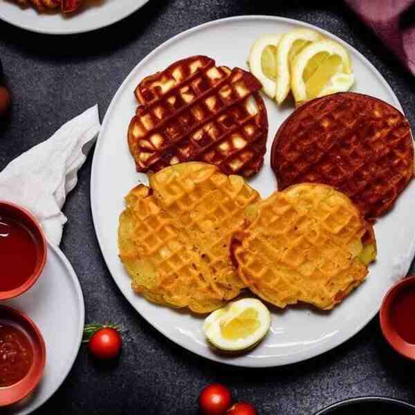 Картофельные драники в вафельнице